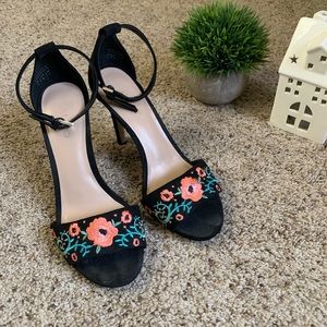 ALDO Embroidery Heels